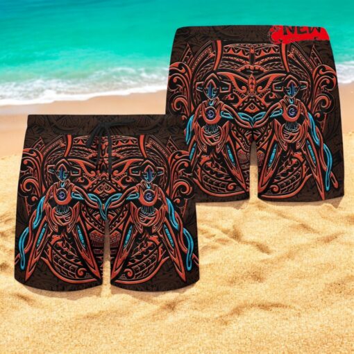Tribal Style Pokemon Shiny Gliscor Ver 2 Design Hawaiian Shirt