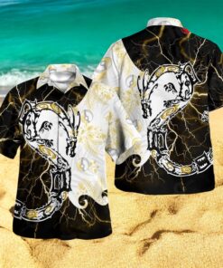 Tribal Style Pokemon Shiny Rayquaza Design Hawaiian Shirt