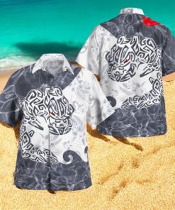 Tribal Style Pokemon Steelix Ver 2 Design Hawaiian Shirt