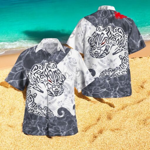 Tribal Style Pokemon Steelix Ver 2 Design Hawaiian Shirt