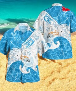 Tribal Style Pokemon Wingull Design Hawaiian Shirt