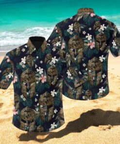 US Marine Tropical forest Design Hawaiian Shirt US Marine Tropical forest Design Hawaiian Shirt