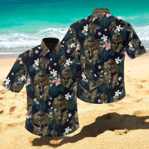 US Marine Tropical forest Design Hawaiian Shirt