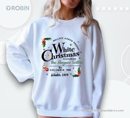 Wallace Davis Present White Christmas Movie 1954 Christmas Unisex Shirt