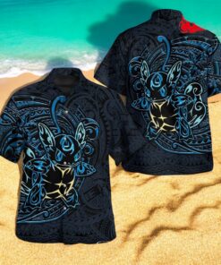 Wartortle Polynesian Premium Design Hawaiian Shirt Wartortle Polynesian Premium Design Hawaiian Shirt