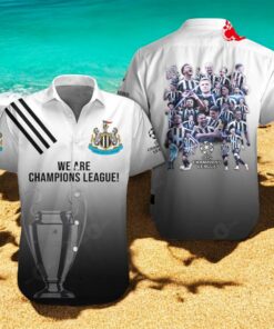 We Are Champions League Newcastle United Apparels Hawaiian Shirt