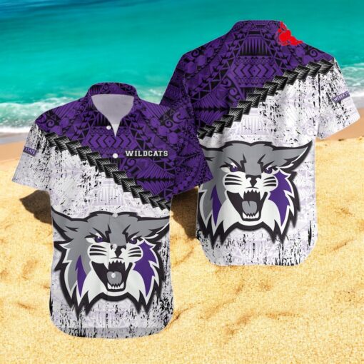 Weber State Wildcats NCAA Grunge Polynesian Tattoo Hawaiian Shirts