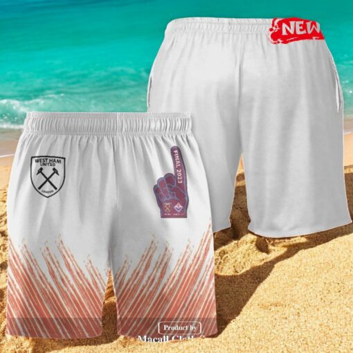 West Ham United Final Winners White Hawaiian Shirt