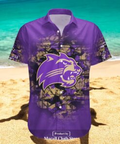 Western Carolina Catamounts NCAA Camouflage Vintage Hawaiian Shirts Western Carolina Catamounts NCAA Camouflage Vintage Hawaiian Shirts