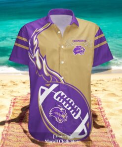 Western Carolina Catamounts NCAA Flame Ball Hawaiian Shirts Western Carolina Catamounts NCAA Flame Ball Hawaiian Shirts