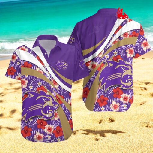 Western Carolina Catamounts NCAA Hibiscus Sport Style Hawaiian Shirts