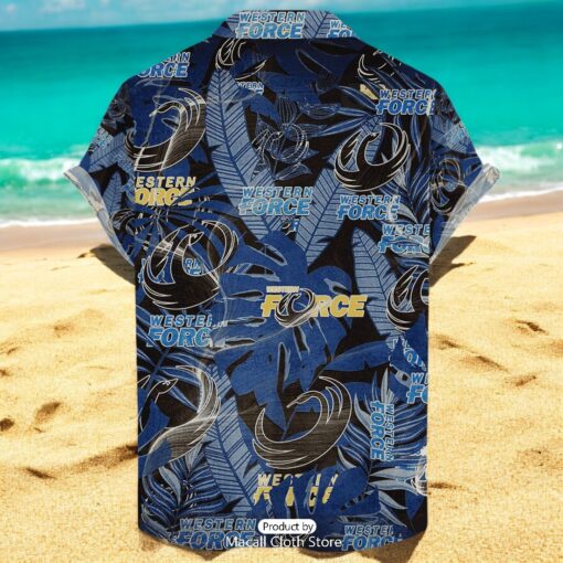 Western Force Hawaiian Retro Logo Revolution Super Rugby
