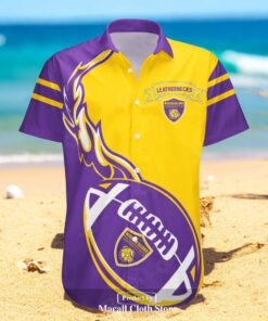 Western Illinois Leathernecks NCAA Flame Ball Hawaiian Shirts Western Illinois Leathernecks NCAA Flame Ball Hawaiian Shirts