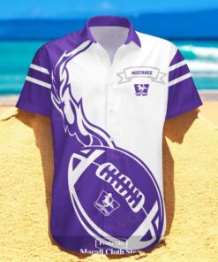 Western Ontario Mustangs NCAA Flame Ball Hawaiian Shirts Western Ontario Mustangs NCAA Flame Ball Hawaiian Shirts