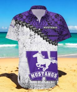 Western Ontario Mustangs NCAA Grunge Polynesian Tattoo Hawaiian Shirts Western Ontario Mustangs NCAA Grunge Polynesian Tattoo Hawaiian Shirts