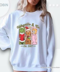 Whoville Co Est 1957 Retro Christmas Unisex Shirt