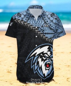 Winnipeg Ice NCAA Grunge Polynesian Tattoo CA HOCKEY Hawaiian Shirts