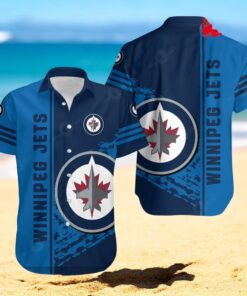 Winnipeg Jets Hawaiian Shirt Quarter Style NHL Hawaiian Shirts