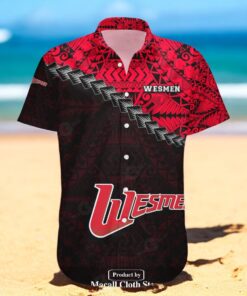 Winnipeg Wesmen NCAA Grunge Polynesian Tattoo Hawaiian Shirts Winnipeg Wesmen NCAA Grunge Polynesian Tattoo Hawaiian Shirts