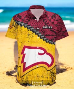 Winthrop Eagles NCAA Grunge Polynesian Tattoo Hawaiian Shirts Winthrop Eagles NCAA Grunge Polynesian Tattoo Hawaiian Shirts