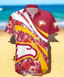Winthrop Eagles NCAA Hibiscus Sport Style Hawaiian Shirts