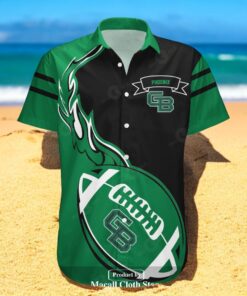 WisconsinGreen Bay Phoenix NCAA Flame Ball Hawaiian Shirts