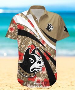 Wofford Terriers NCAA Hibiscus Sport Style Hawaiian Shirt Wofford Terriers NCAA Hibiscus Sport Style Hawaiian Shirt