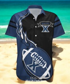 Xavier Musketeers NCAA Flame Ball Hawaiian Shirt Xavier Musketeers NCAA Flame Ball Hawaiian Shirt
