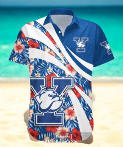 Yale Bulldogs NCAA Hibiscus Sport Style Hawaiian Shirt