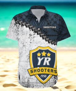 York Region Shooters NCAA Grunge Polynesian Tattoo Hawaiian Shirt York Region Shooters NCAA Grunge Polynesian Tattoo Hawaiian Shirt