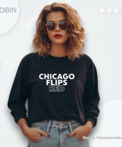Zoe Leigh Chicago Flips Red Unisex Shirt