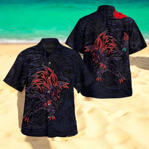 Zoroark Polynesian Premium Design Hawaiian Shirt