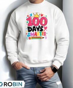 100 Days Smarter 100th Day Of School Kids Girls Teacher Shirt