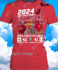 2024 Pop Tarts Bowl Champions Iowa State Cyclones NCAA Shirt