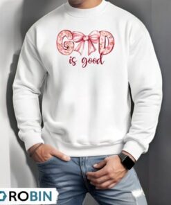 Bow Tie God Is Good Shirt