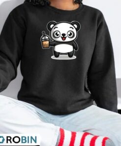 Bubble Boba Tea Kawaii Panda Bear Shirt