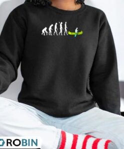 Canoe Evolution Kayak Paddle Kayaker Rafting Canoeing Shirt