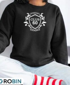 Club 60 Official Member 60Th Birthday Shirt