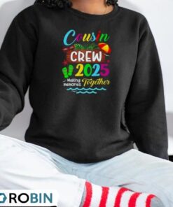 Cousin Crew 2025 Summer Vacation Beach Family Trip Matching Shirt