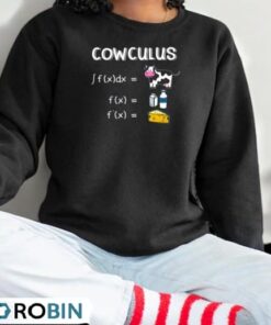 Cowculus Cow Math Design Mathematics Math Shirt
