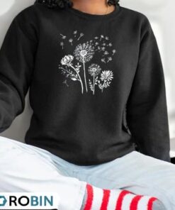 Dandelions Of Hope Nature Wildflower Boho Hippie Shirt