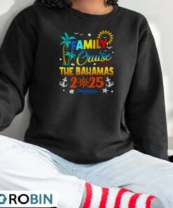 Family Cruise The Bahamas 2025 Summer Matching Vacation Shirt