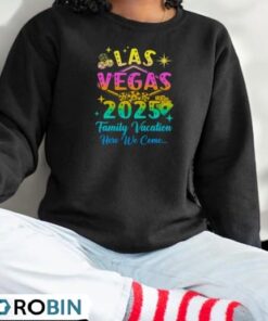 Family Vacation 2025 Las Vegas Matching Family Trip Group Shirt