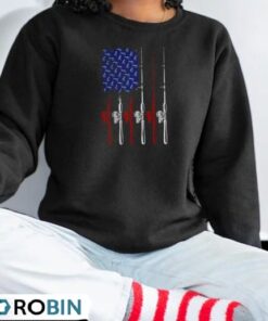 Fishing Rod flag Outdoor Team Shirt