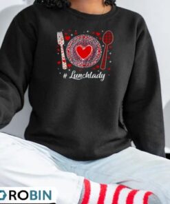 Funny Happy Valentine’s Day Lunch Lady Women Matching Shirt Funny Happy Valentine’s Day Lunch Lady Women Matching Shirt
