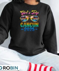 Girl’s Trip Cancun Mexico 2025 Summer Vacation Sunglasses Shirt