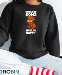 Highland Cow Lover Cattle Farm Livestock Breed Ranch Owner Shirt