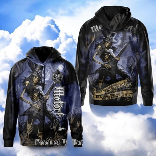 Motorhead Born To Raise Hell, Born To Raise Hell Be A Good Soldier And Die Where You Fell Hoodie, Shirt