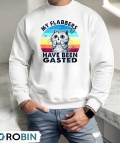 My Flabbers Have Been Gasted Distressed Retro Shirt