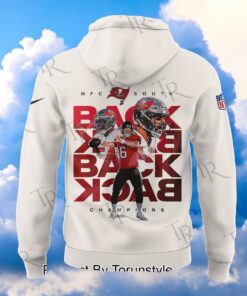 Tampa Bay Buccaneers 2024 NFC South Division Champions Back To Back Hoodie